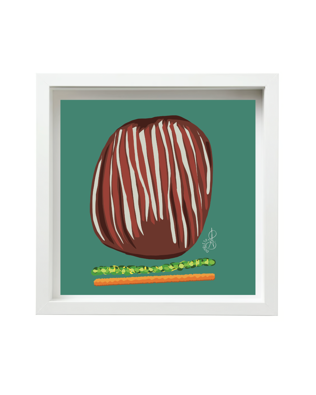 Lámina Etiopía · Máscara Viva IX