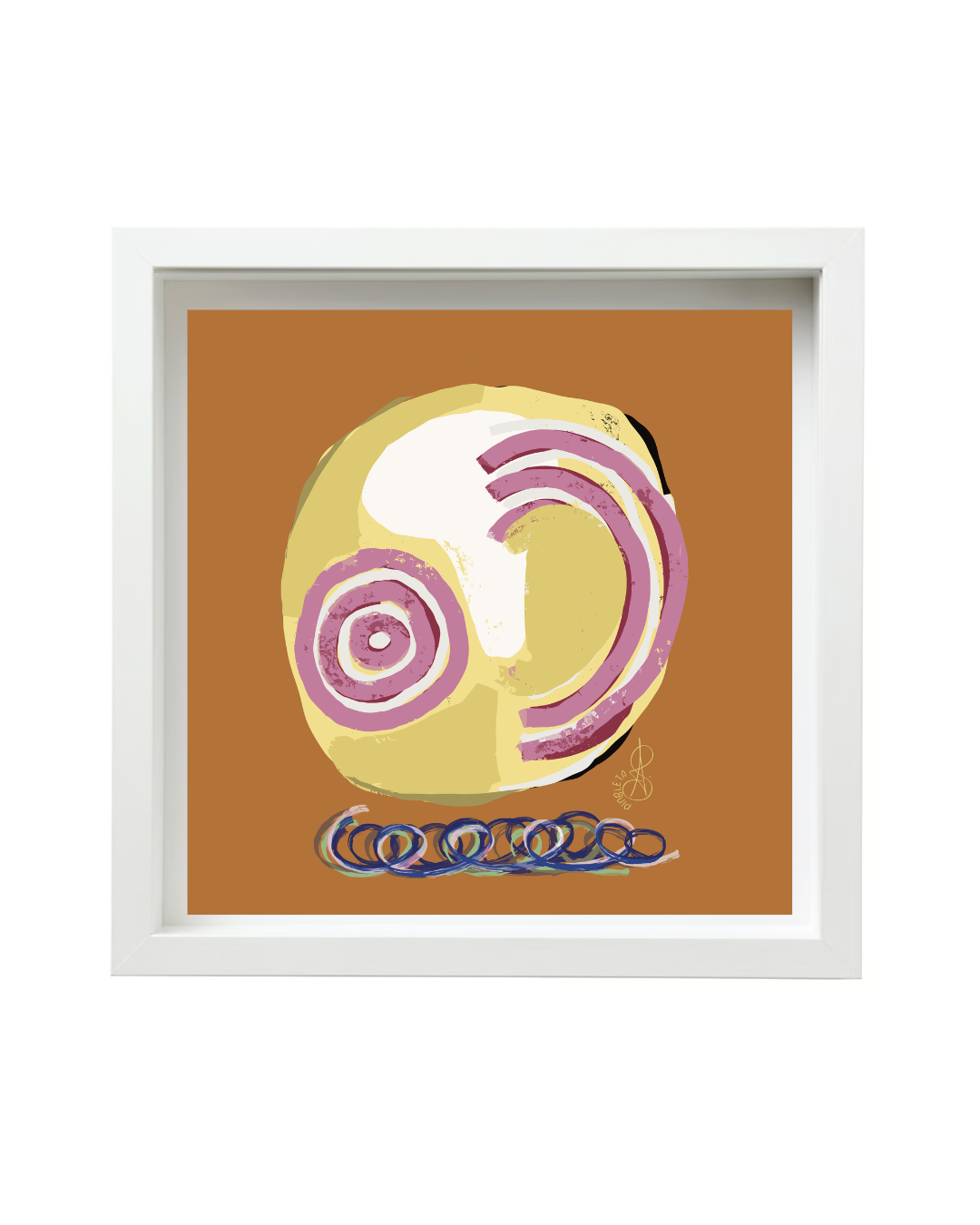 Lámina Etiopía · Máscara Viva VIII