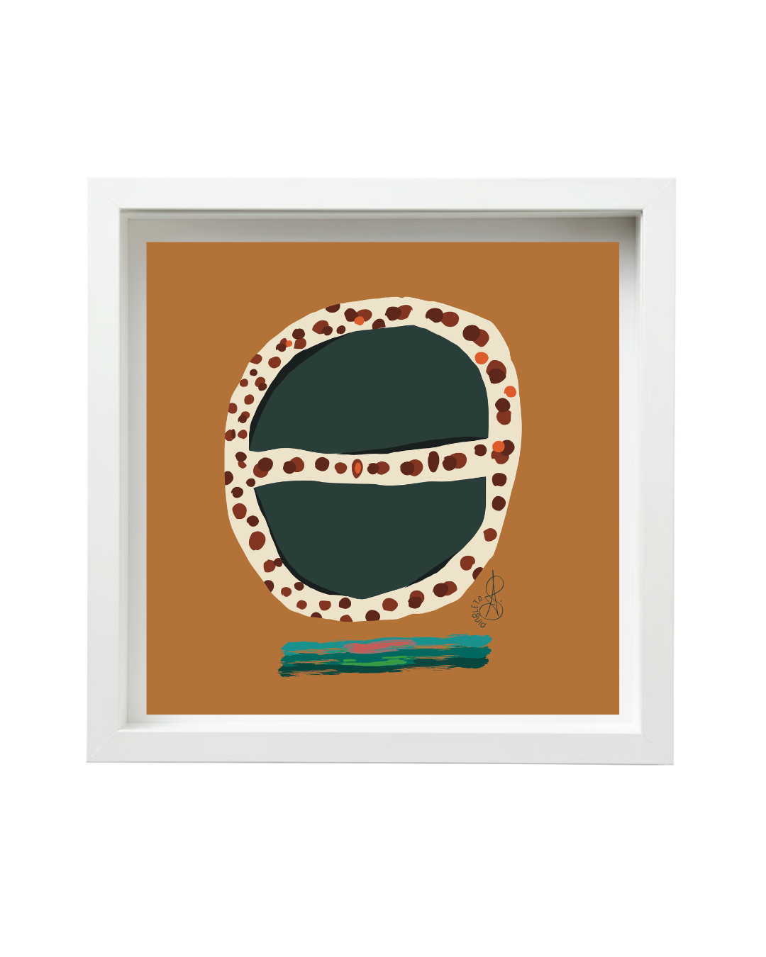 Lámina Etiopía · Máscara Viva VI