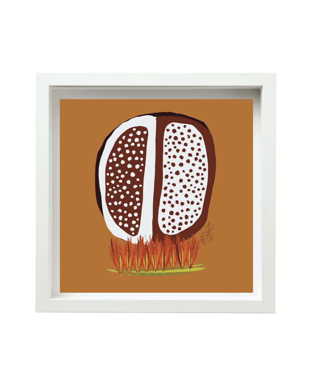 Lámina Etiopía · Máscara Viva IV