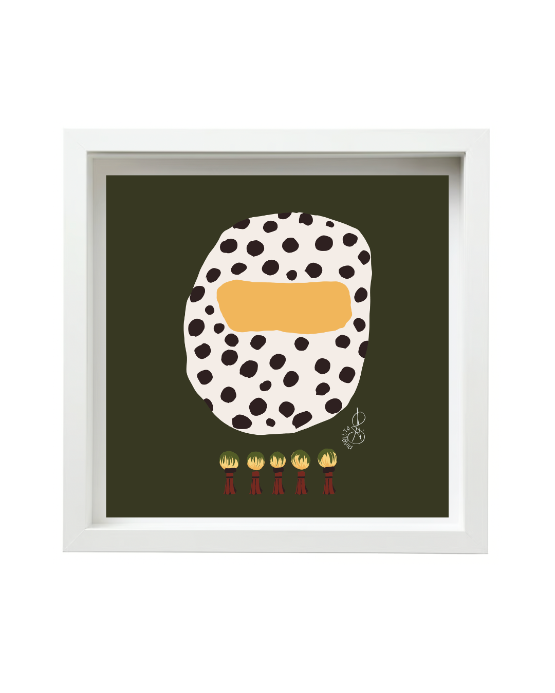 Lámina Etiopía · Máscara Viva II