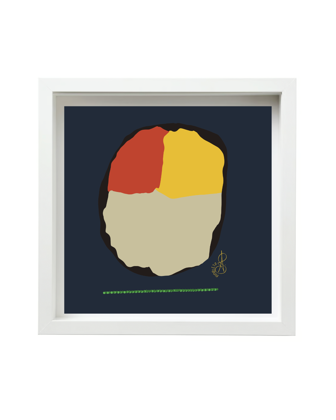 Lámina Etiopía · Máscara Viva III