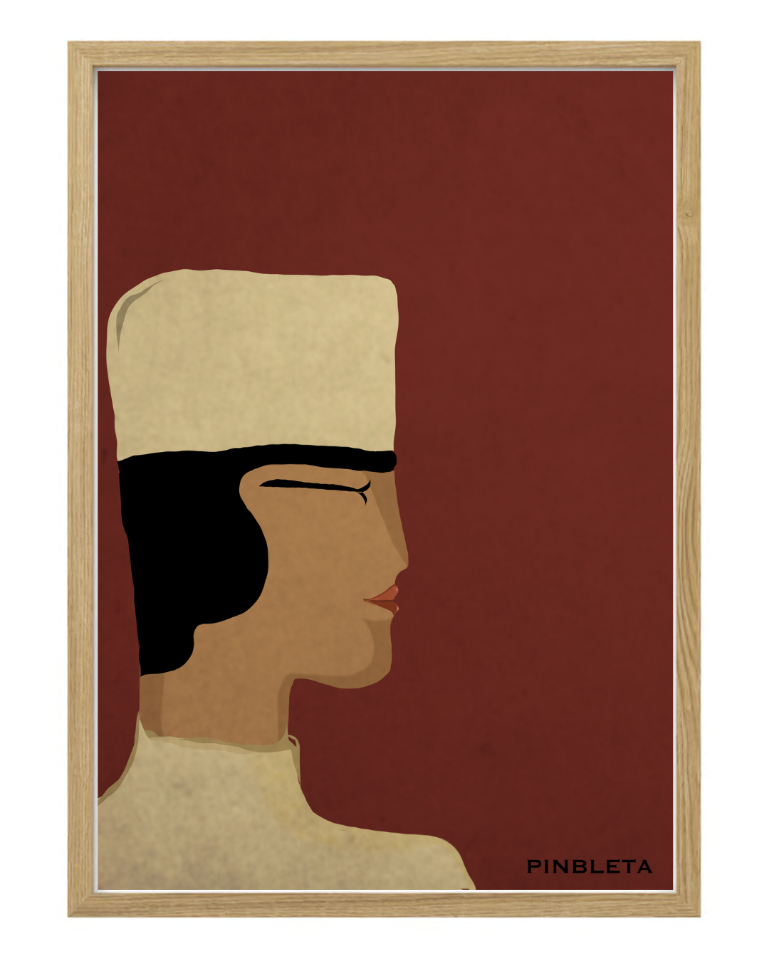 Lámina Chefs Burdeos