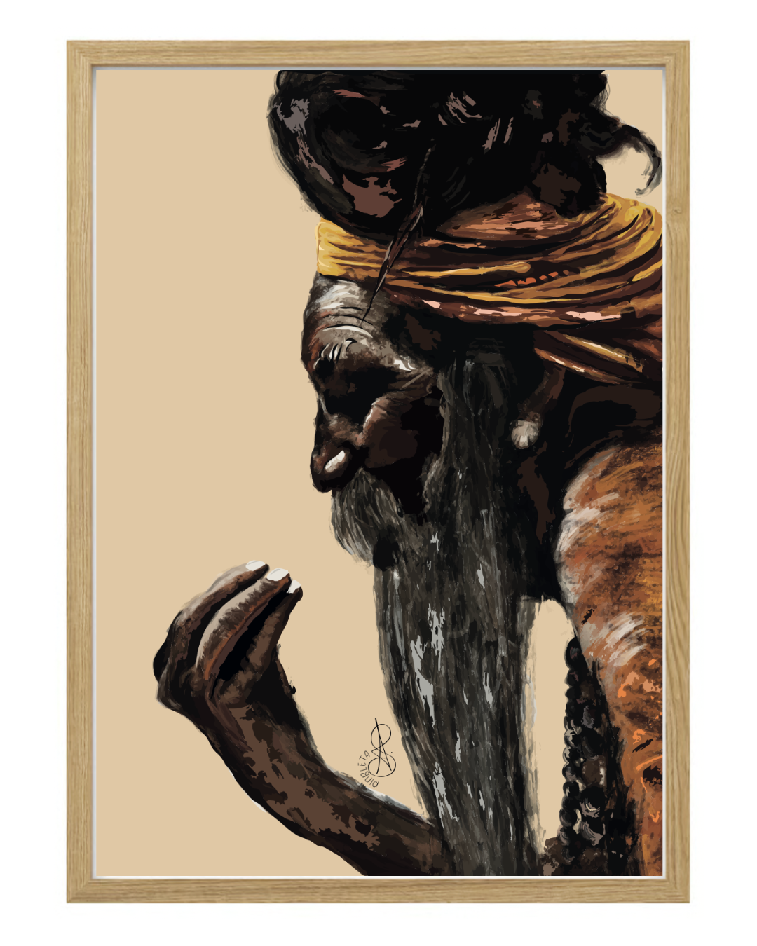 Lámina India, Rostros que Iluminan I