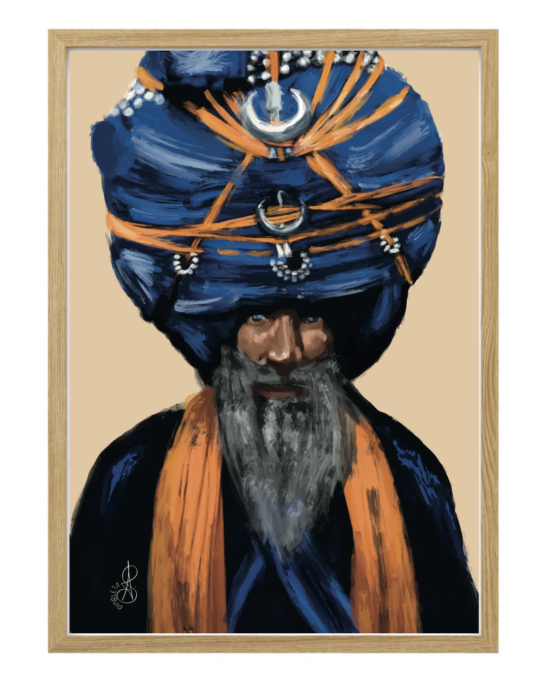 Lámina India, Rostros que Iluminan II