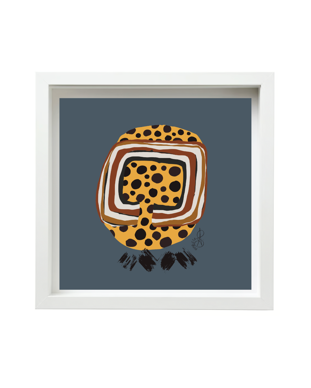 Lámina Etiopía · Máscara Viva V