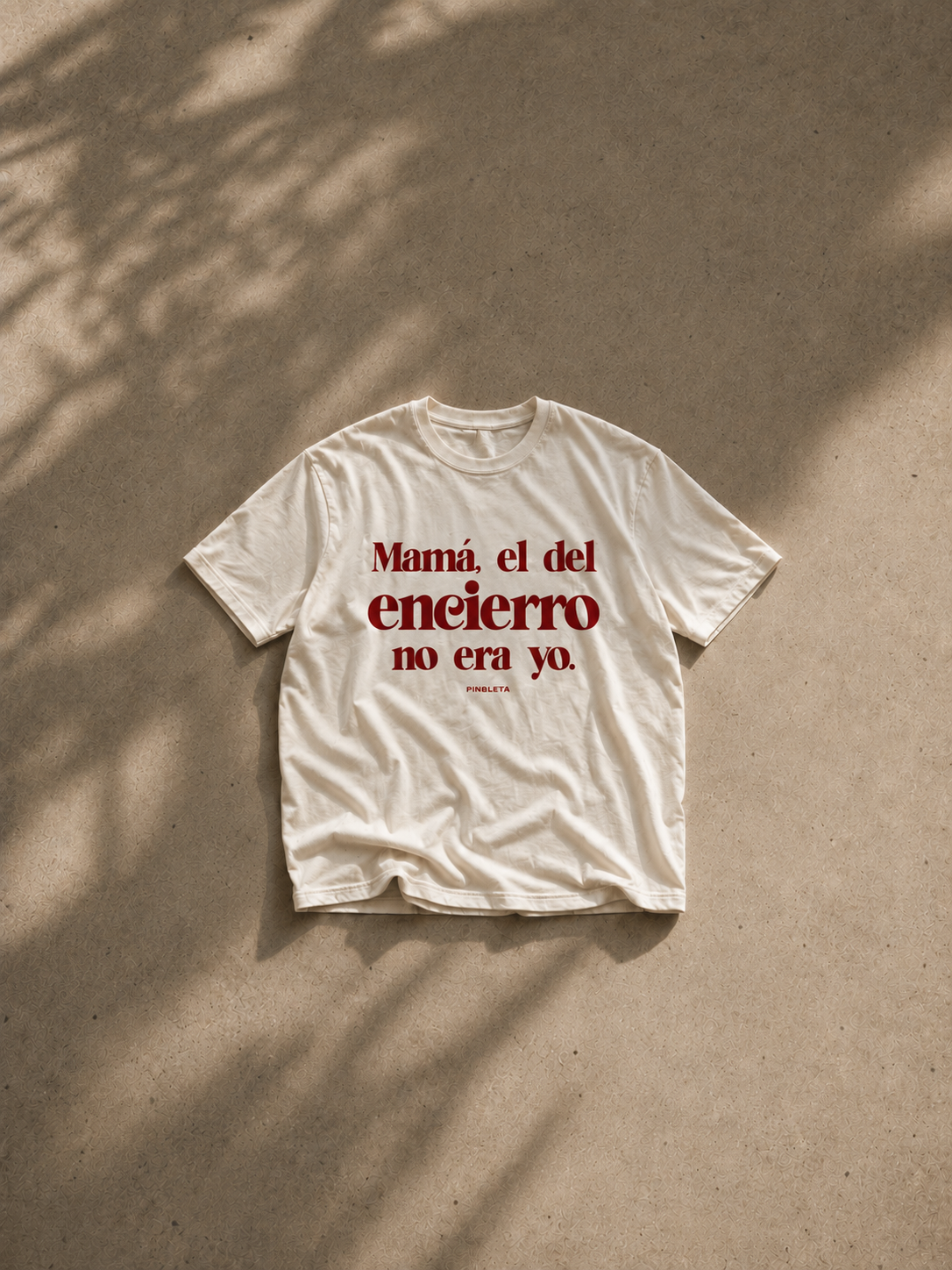 Camiseta “Mamá, el del encierro no era yo”