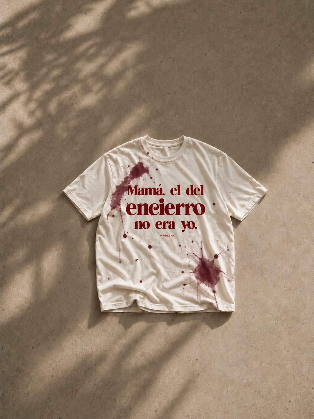 Camiseta “Mamá, el del encierro no era yo”
