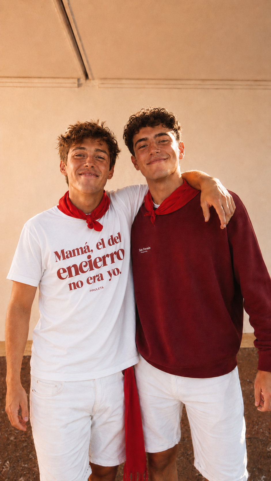 Camiseta “Mamá, el del encierro no era yo”