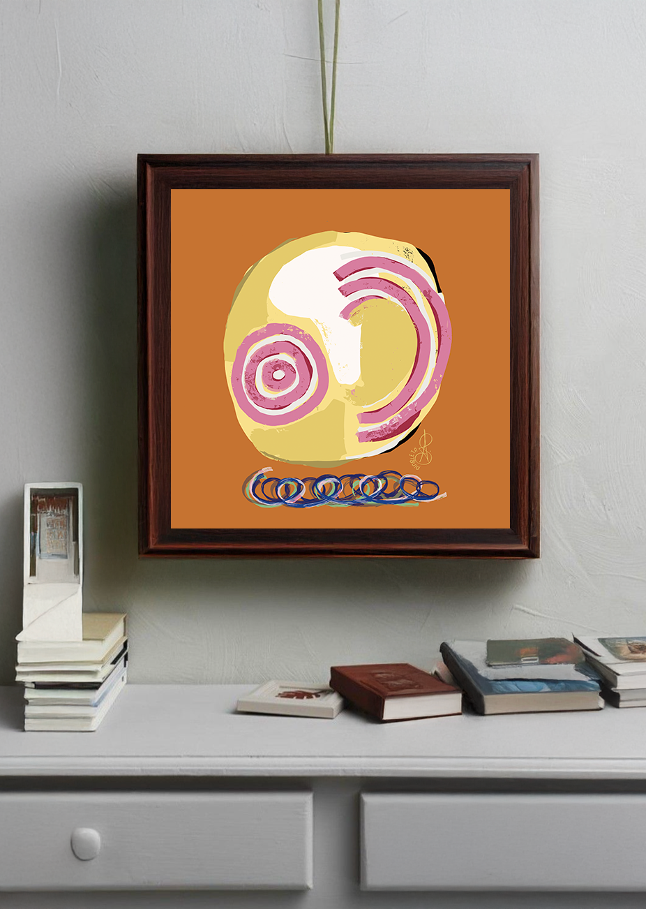 Lámina Etiopía · Máscara Viva VIII