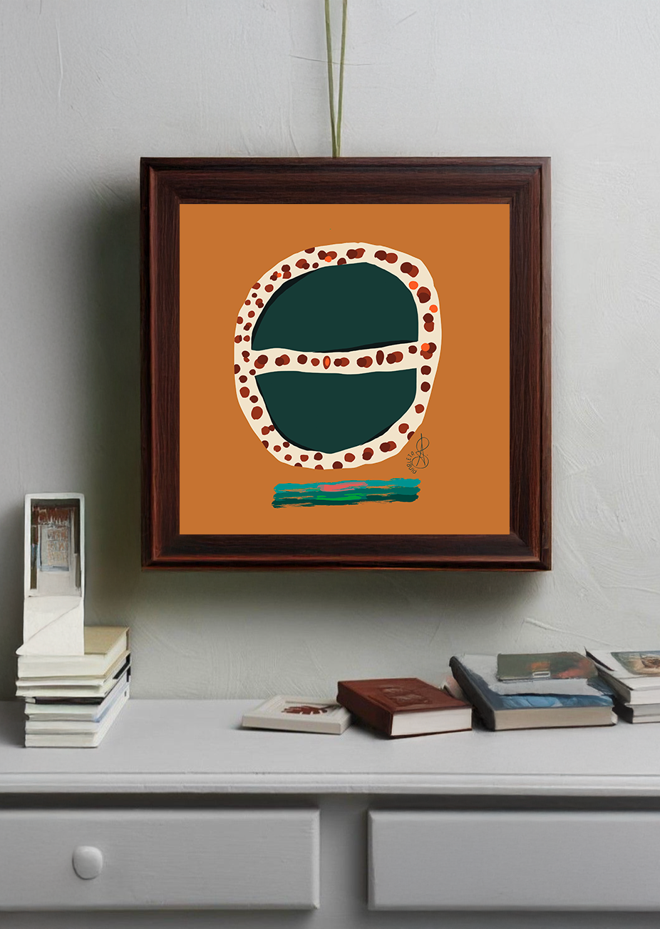 Lámina Etiopía · Máscara Viva VI