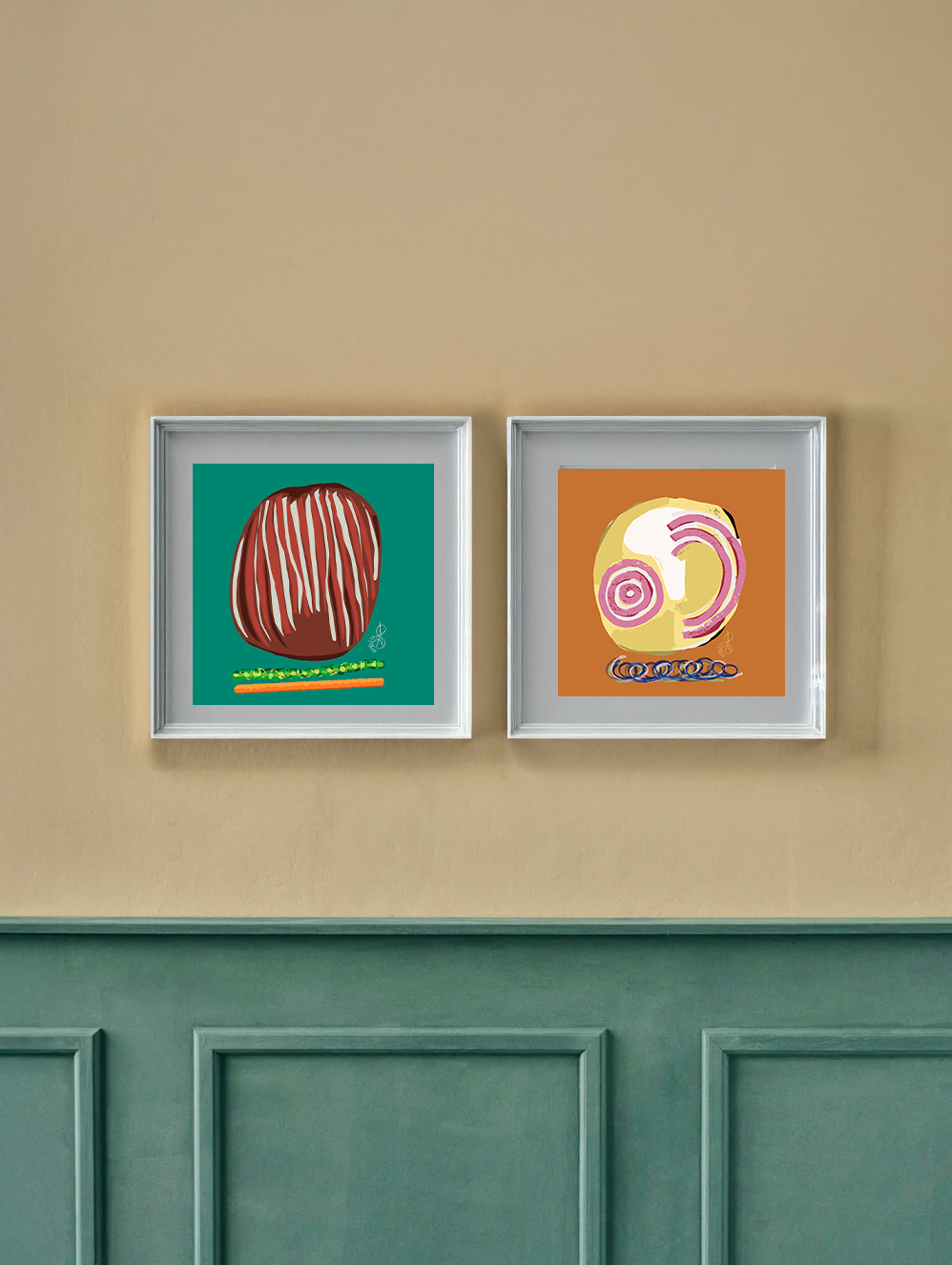 Lámina Etiopía · Máscara Viva IX