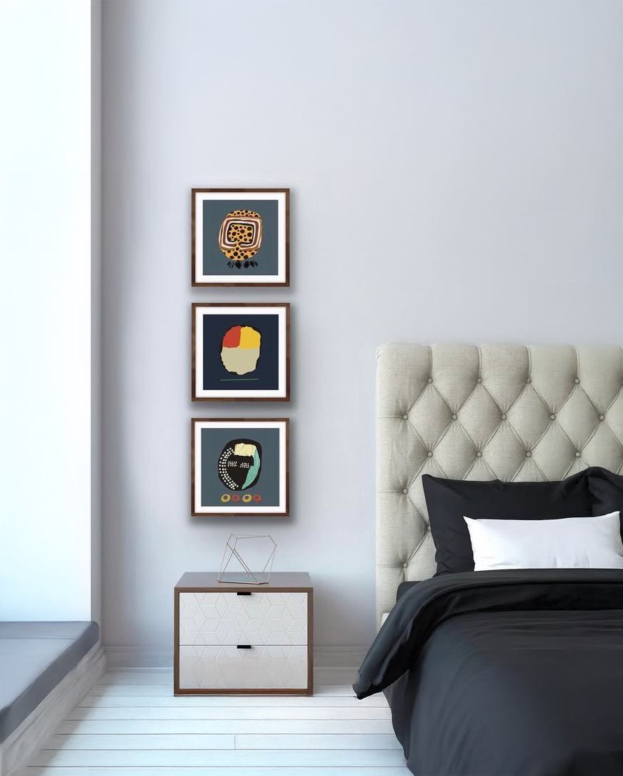 Lámina Etiopía · Máscara Viva